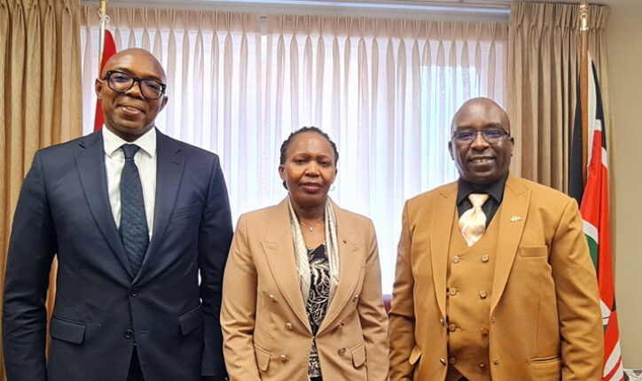 Pamoja Sacco Chair Visits Kenya High Commission in Ottawa